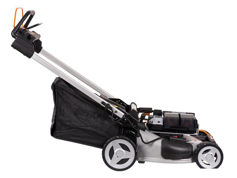 Газонокосилка Worx WG761E (с 4-мя АКБ)