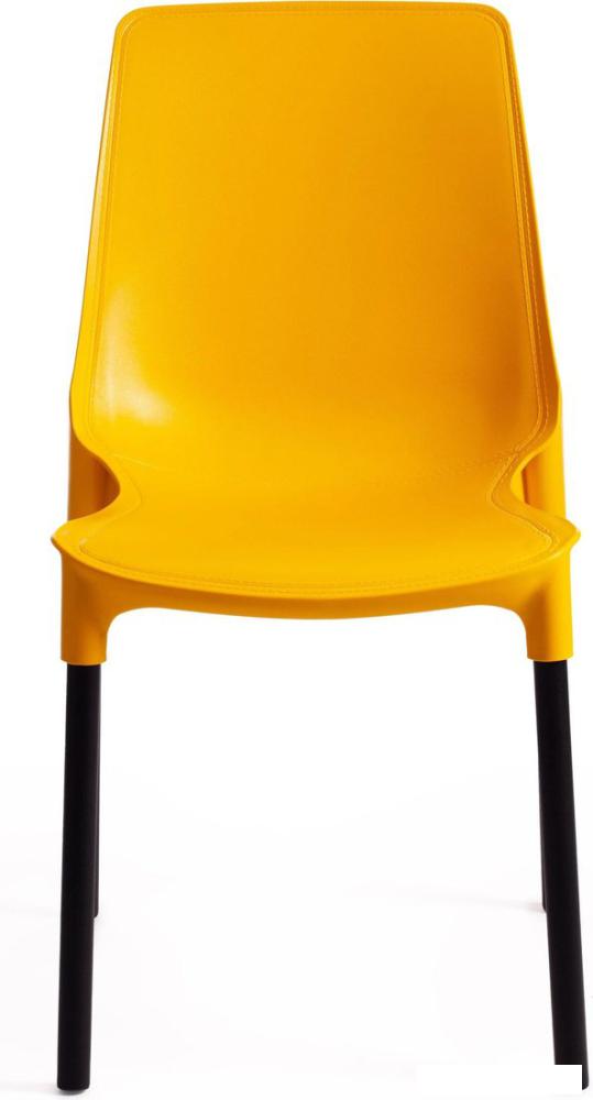 Кемпинговая мебель TetChair Genius металл/пластик (2шт, желтый/черные ножки)