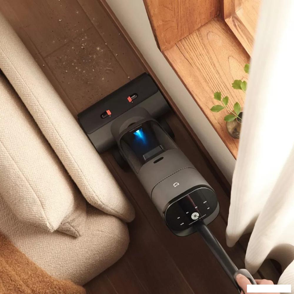 Вертикальный моющий пылесос Xiaomi Mijia Wireless Floor Scrubber 3 Pro D302CN (с переходником на евровилку)