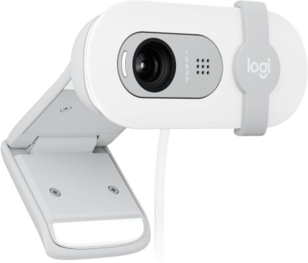 Веб-камера Logitech Brio 100 (белый)