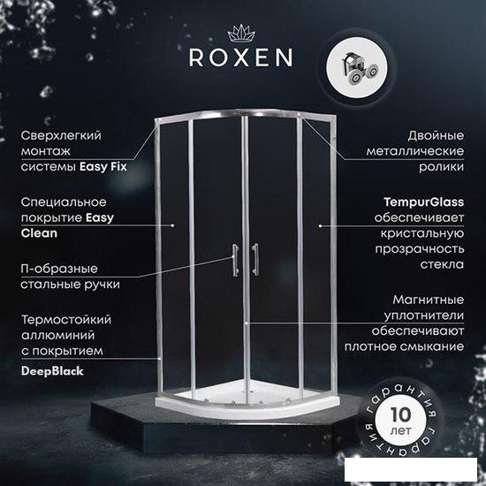 Душевой уголок Roxen Santi 55020-80B 80х80