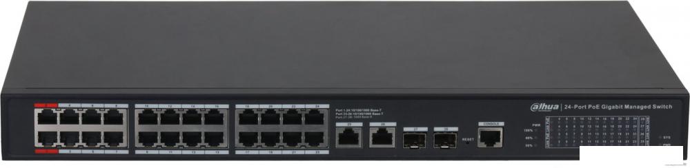 Управляемый коммутатор 2-го уровня Dahua DH-S4228-24GT-360