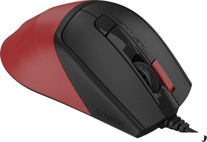 Мышь A4Tech Fstyler FM45S Air (красный/черный)