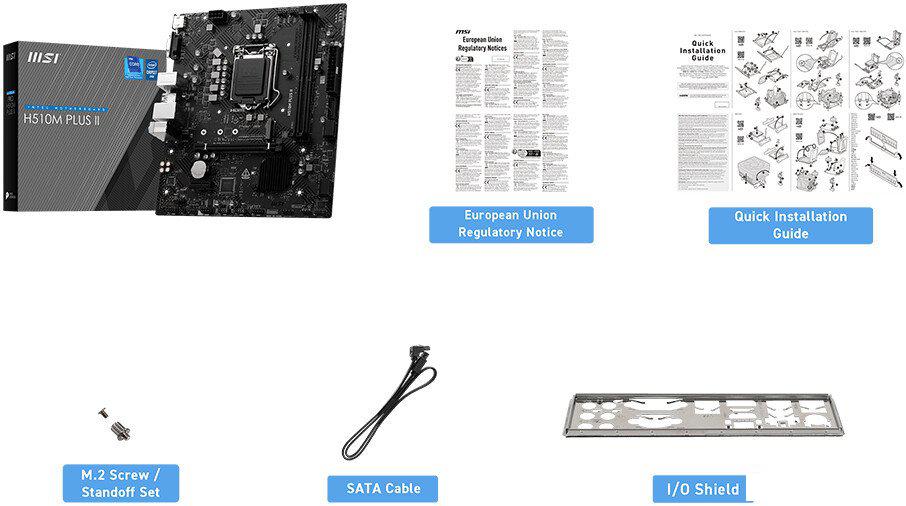Материнская плата MSI H510M Plus II