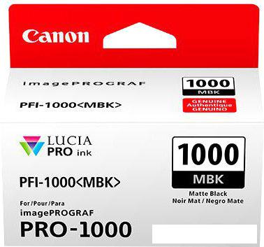 Картридж Canon PFI-1000 MBK
