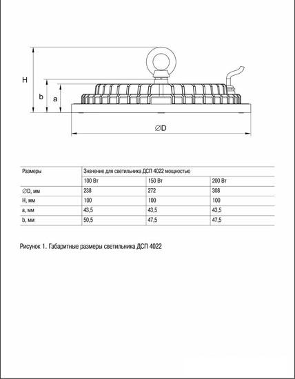 Светильник IEK LT-DSP0-4022-200-65-K02