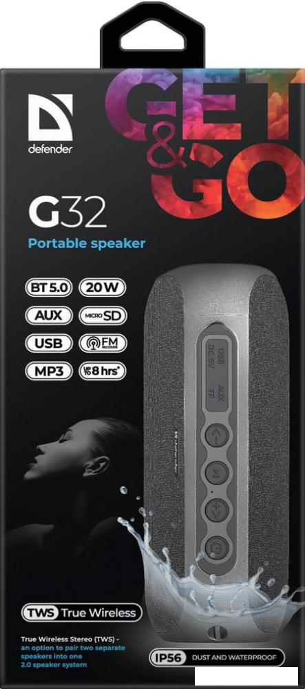 Беспроводные и портативные колонки Defender G32