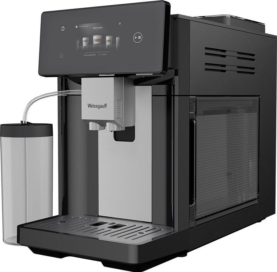 Кофеварки и кофемашины Weissgauff WCM-340 TFT Automatic Touch Cappuccino Nero