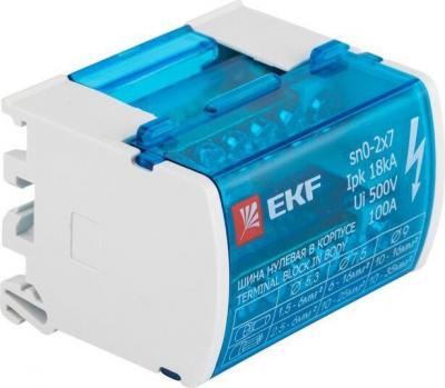 Нулевая шина EKF sn0-2x7