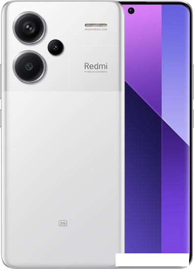Телефон Xiaomi Redmi Note 13 Pro+ 5G 8GB/256GB с NFC международная версия (лунный белый)