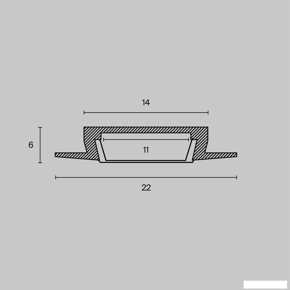 Алюминиевый профиль Maytoni Led Strip ALM004S-2M