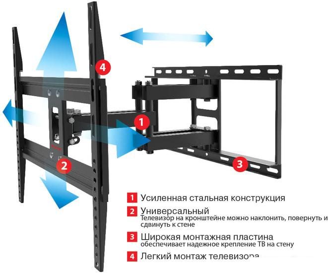 Кронштейн для телевизора Arm Media COBRA-50