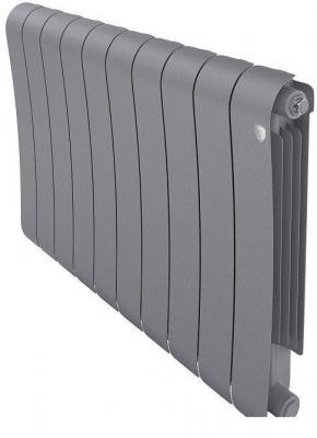 Биметаллический радиатор Royal Thermo Infinity 500 Silver Satin (10 секций)