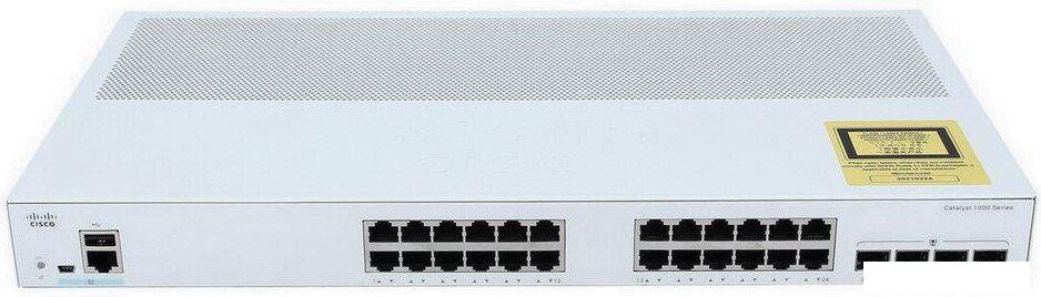 Управляемый коммутатор 2-го уровня Cisco C1000FE-24P-4G-L