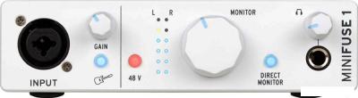 Аудиоинтерфейс Arturia MiniFuse 1 (белый)