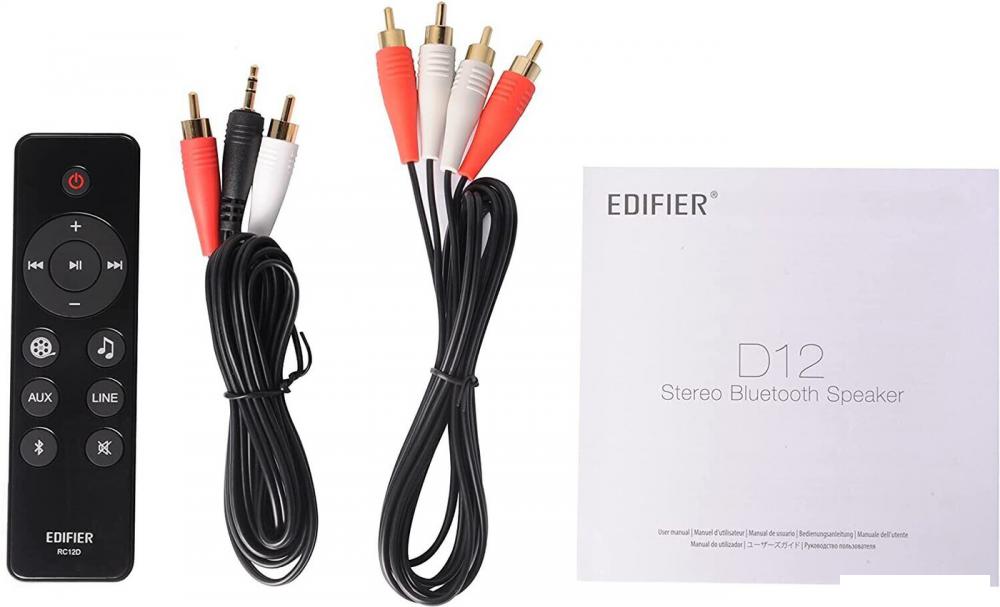 Беспроводная колонка Edifier D12 (черный)