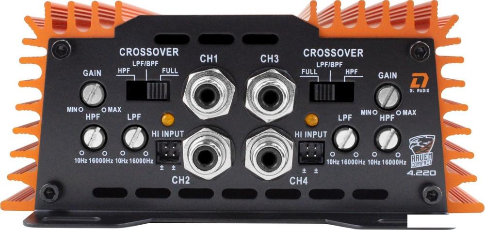 Автомобильный усилитель DL Audio Raven Compact 4.220
