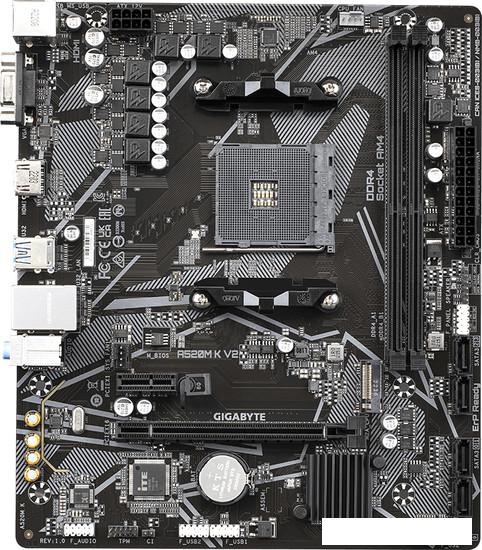 Материнская плата Gigabyte A520M K V2 (rev. 1.1)