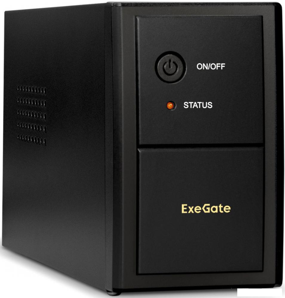 Источник бесперебойного питания ExeGate SpecialPro UNB-650.LED.AVR.C13.RJ.USB