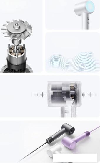 Фен Xiaomi Mijia Dryer H501 Gentle Little Hurricane Yunmanbai (сиреневый)