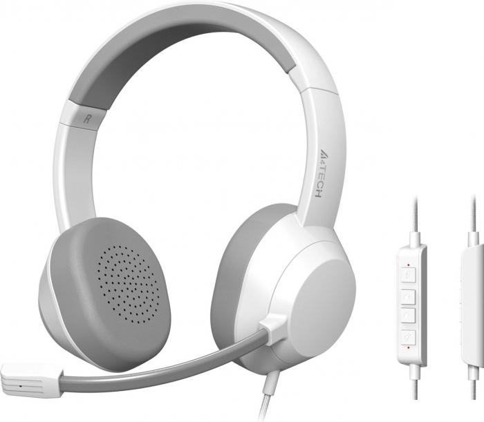 Офисная гарнитура A4Tech Fstyler FH150U (белый)