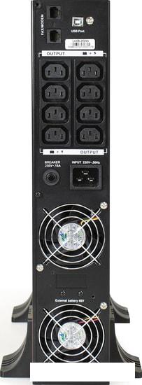 Источник бесперебойного питания ExeGate SinePower UHB-2000.LCD.AVR.C13.RJ.USB.2U
