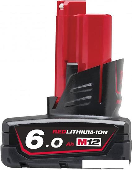 Аккумулятор Milwaukee M12 M12B6 4932451395 (12В/6 Ач)