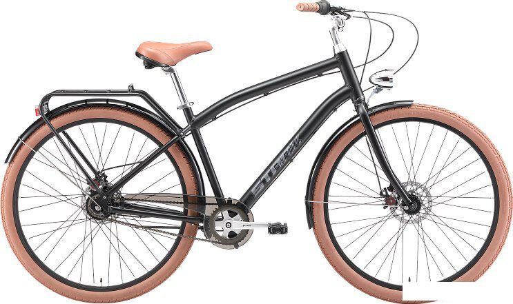 Велосипед Stark Comfort Man 28 D 8 speed р.16 HQ-0017938 2025 (черный матовый/темно-серый)