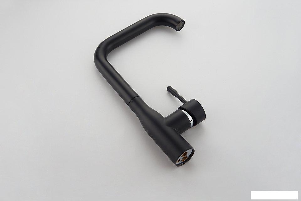 Смеситель Ledeme H98 L4698B (черный матовый)