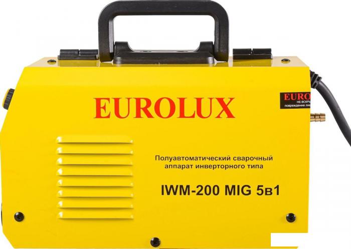 Сварочный инвертор Eurolux IWM-200 MIG 5в1 65/180