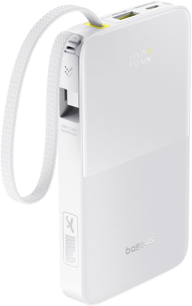 Внешний аккумулятор Baseus EnerFill FC51 Bipow2 Pro Power Bank 10000mAh (белый)