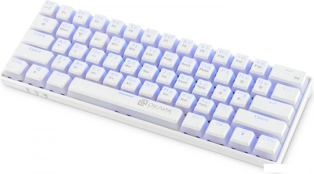 Клавиатуры Оклик K763W (белый)