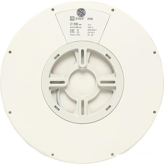Светодиодная панель EKF 230 мм 18W Connect