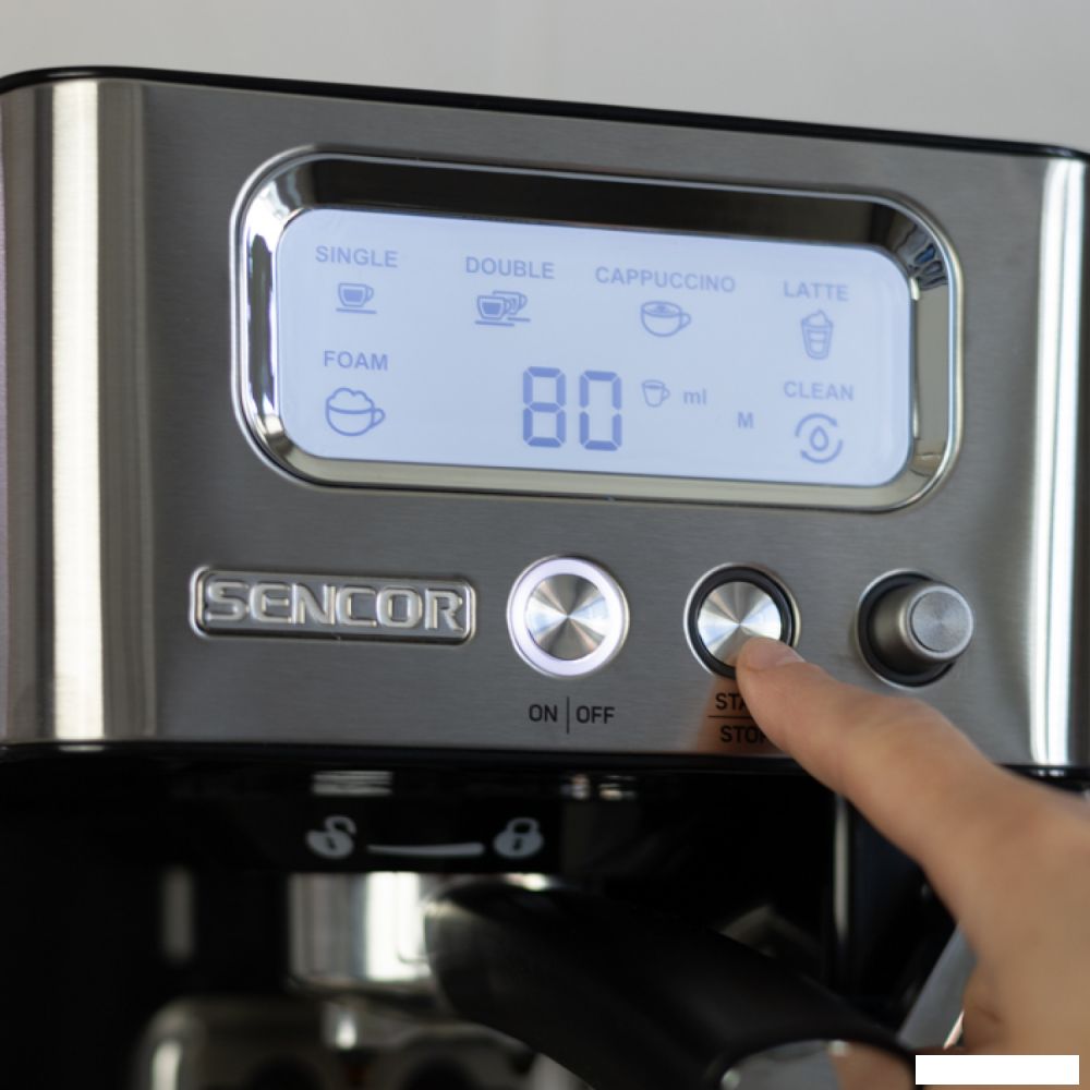 Кофеварки и кофемашины Sencor SES 4090 SS