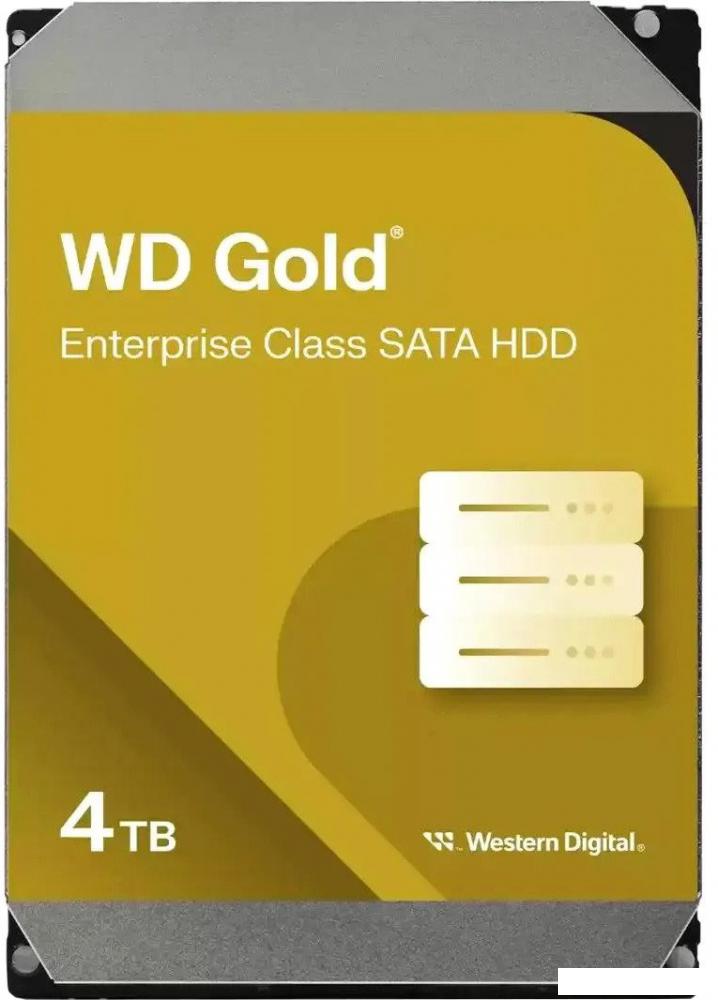 Жесткий диск WD Gold 4TB WD4004FRYZ