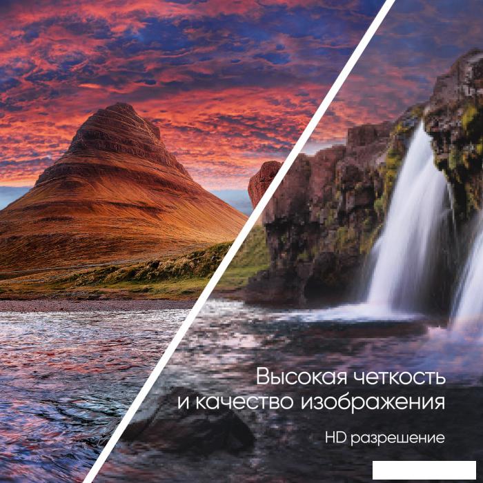 Телевизор Topdevice 32" SMART TV YаOS (черный)