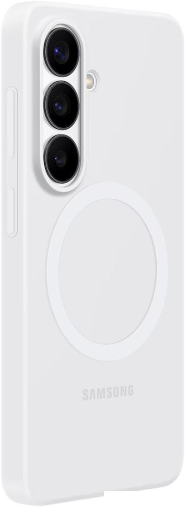 Чехол для телефона Samsung Silicone Magnet Case для Samsung Galaxy S26 (белый)