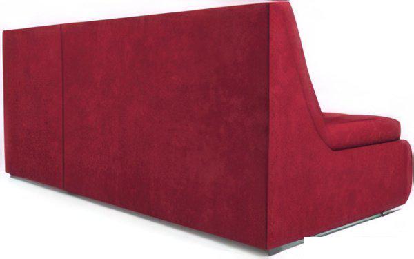 Угловой диван Мебель-АРС Дубай (бархат красный Star Velvet 3 Dark Red)