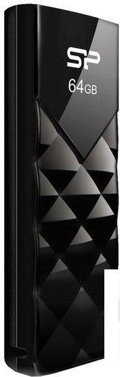 USB Flash Silicon-Power Ultima U03 Black 64GB (SP064GBUF2U03V1K)