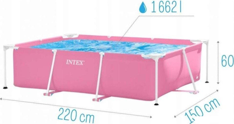 Каркасный бассейн Intex Rectangular Frame 28266 (220x150x60)