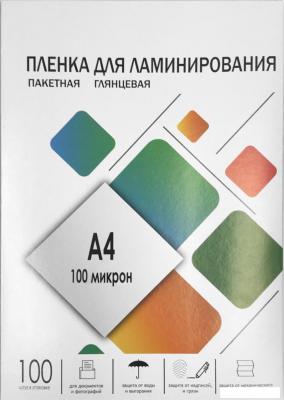 Пленка для ламинирования Гелеос A4 100 мкм LPA4-100