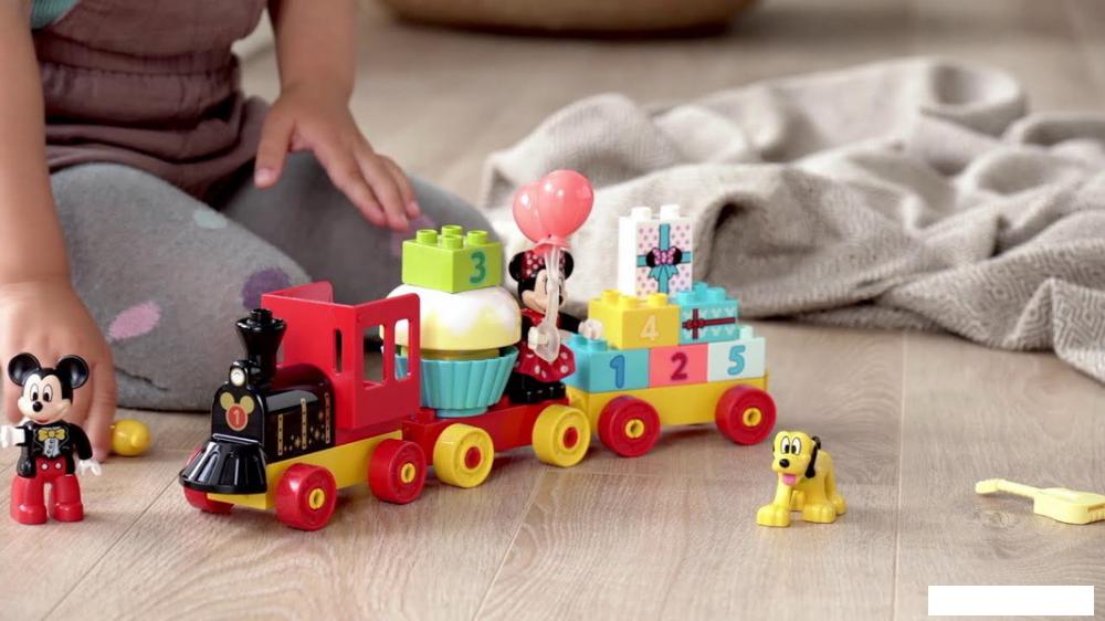 Конструктор LEGO Duplo 10941 Праздничный поезд Микки и Минни