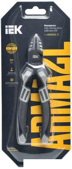 Кусачки боковые (бокорезы) IEK A2L5-PC10-K4-160