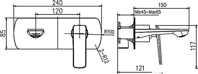 Смеситель Haiba HB80548-8