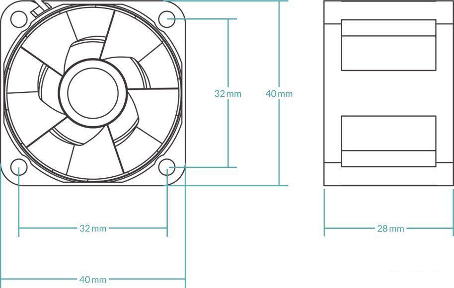Набор вентиляторов Arctic S4028-6K 5 шт ACFAN00273A
