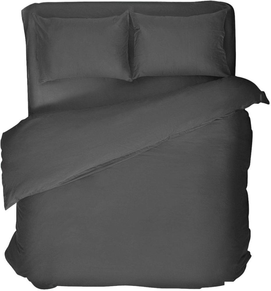 Евро комплект постельного белья Verossa Graphite VRSD 2515 70136 Д12 23