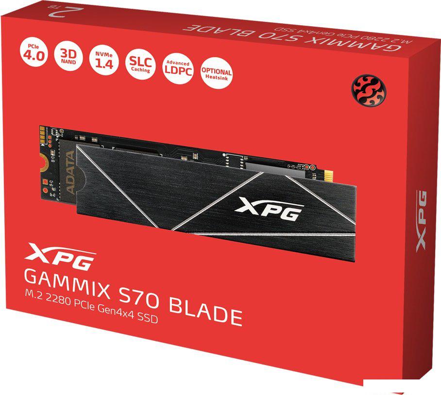 SSD ADATA XPG GAMMIX S70 Blade 4TB AGAMMIXS70B-4T-CS