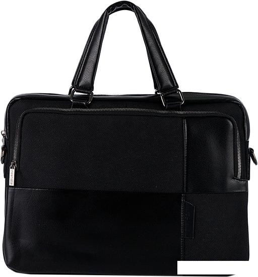 Женские и мужские сумки Poshete 249-8230-8-BLK (черный)