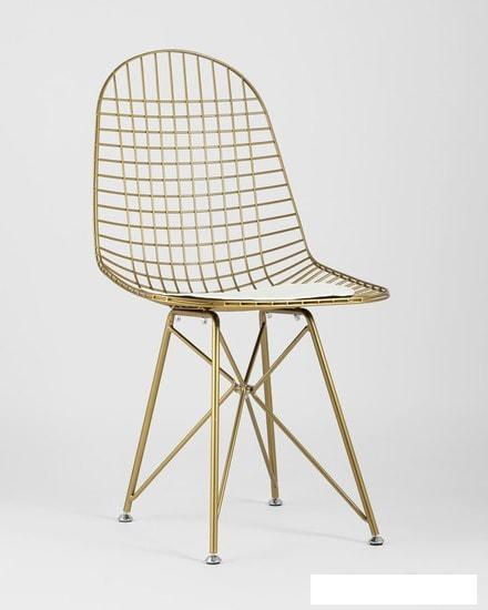Стул Stool Group Eiffel (золотой/белая подушка)