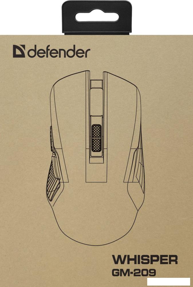 Игровая мышь Defender Whisper GM-209 (белый)